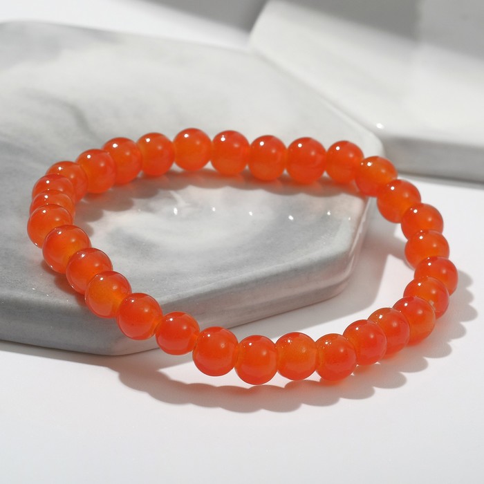Браслет "Нить" бусина №6, цвет оранжевый, d=7
Браслет "Нить" бусина №6, цвет оранжевый, d=7