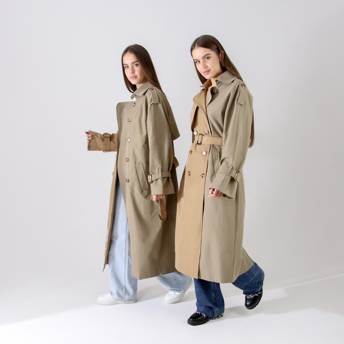 Плащ двуцветный база, р-р 42-44 
Плащ двуцветный база, р-р 42-44