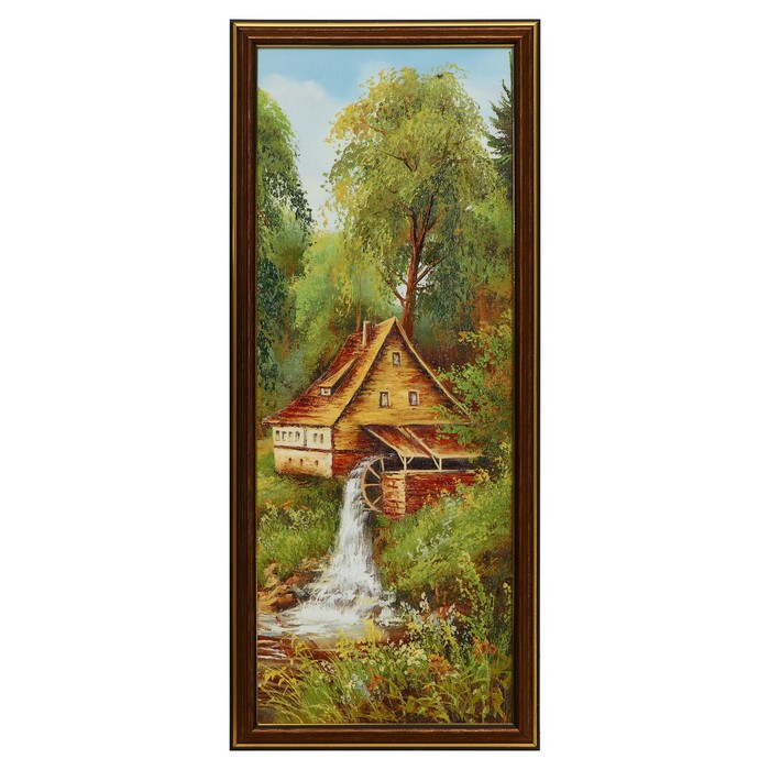 Картина "Мельница" 20х50 (23х53) см
Картина "Мельница" 20х50 (23х53) см