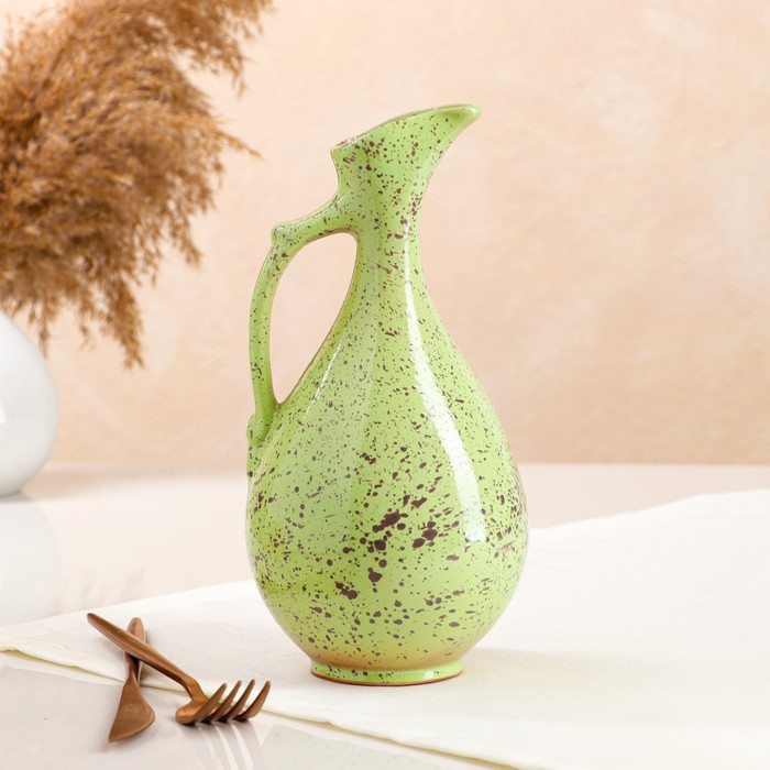 Кувшин под растительное масло, зелёный, 1 л
Кувшин под растительное масло, зелёный, 1 л