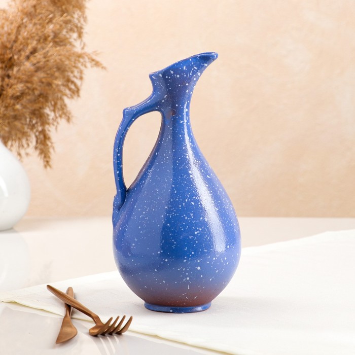 Кувшин под растительное масло, синий, 1 л
Кувшин под растительное масло, синий, 1 л