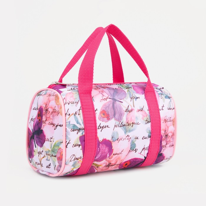 Сумка детская на молнии, цвет розовый
Сумка детская на молнии, цвет розовый