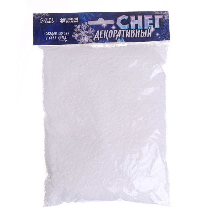 Снег искусственный сыпучий для декора «Шарики крупные» 20 г
Снег искусственный сыпучий для декора «Шарики крупные» 20 г