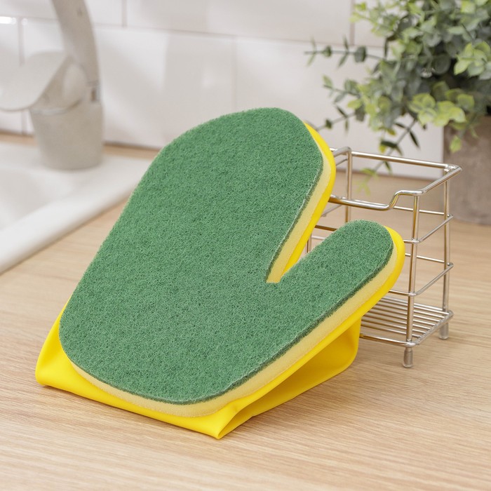 Перчатка с чистящим абразивным слоем, длина 35 см
Перчатка с чистящим абразивным слоем, длина 35 см