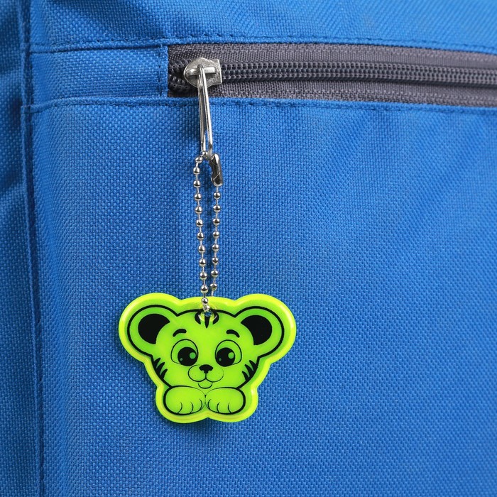 Светоотражающий элемент «Тигрёнок», 3,5 × 4,7 см, цвет жёлтый
Светоотражающий элемент «Тигрёнок», 3,5 × 4,7 см, цвет жёлтый