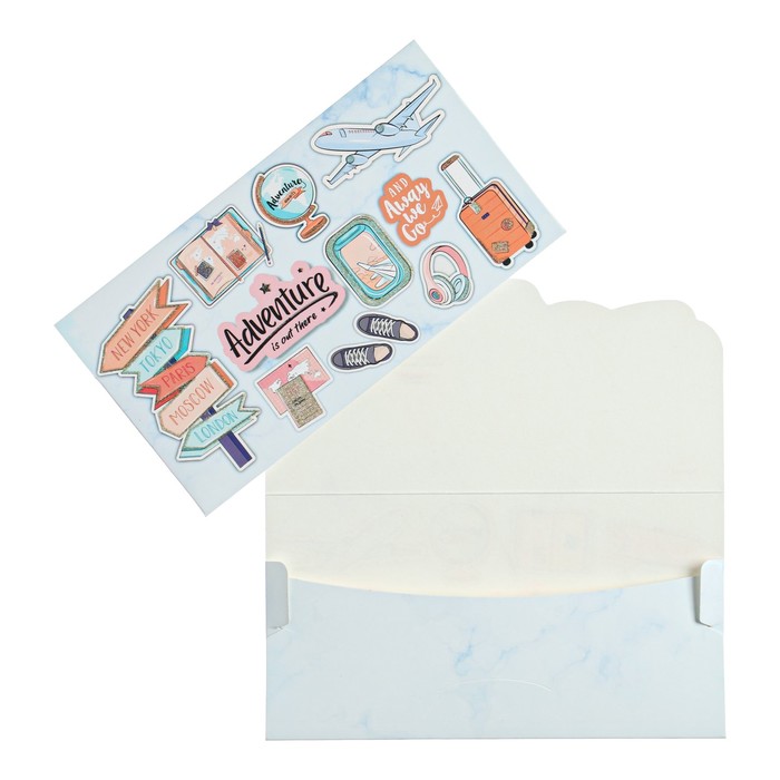 Конверт для денег "Универсальный!" путешествие, женский
Конверт для денег "Универсальный!" путешествие, женский