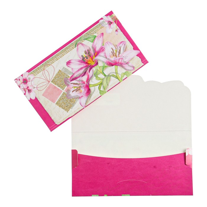 Конверт для денег "Универсальный!" цветы, подарок
Конверт для денег "Универсальный!" цветы, подарок