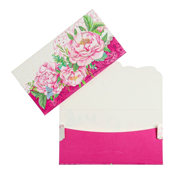 Конверт для денег "Универсальный!" цветы, малиновый фон
Конверт для денег "Универсальный!" цветы, малиновый фон