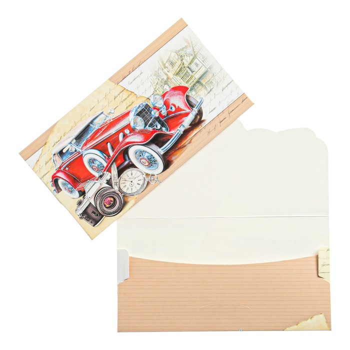 Конверт для денег "Универсальный!" ретро машина, часы
Конверт для денег "Универсальный!" ретро машина, часы