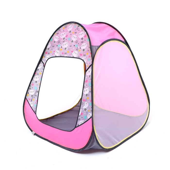 Палатка детская «Радужный домик» 4 грани конус-мини, Коты на сером
Палатка детская «Радужный домик» 4 грани конус-мини, Коты на сером