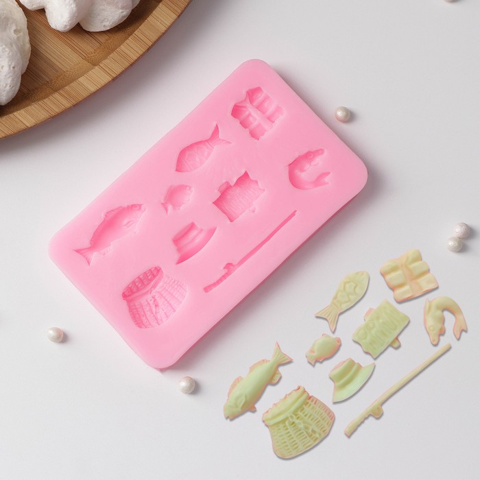 Молд «Рыбалка», 9,7×5,7×0,9 см, цвет МИКС
Молд «Рыбалка», 9,7×5,7×0,9 см, цвет МИКС