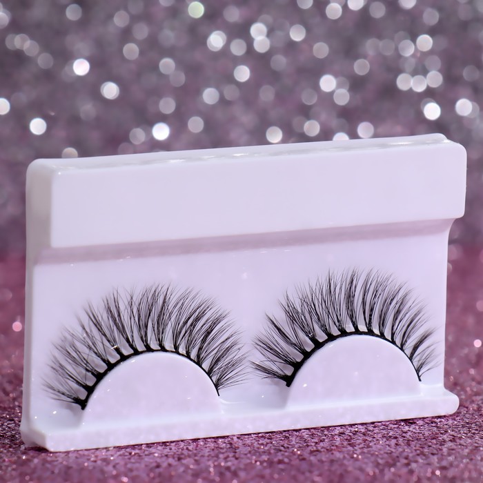 Ресницы накладные «Чудесный взгляд», цвет чёрный
Ресницы накладные «Чудесный взгляд», цвет чёрный