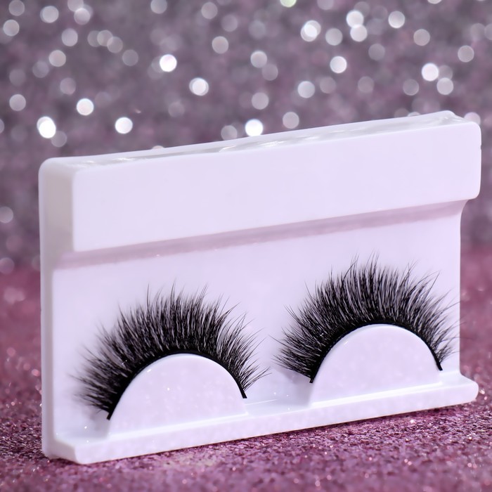 Ресницы накладные «Пышный взгляд», цвет чёрный
Ресницы накладные «Пышный взгляд», цвет чёрный