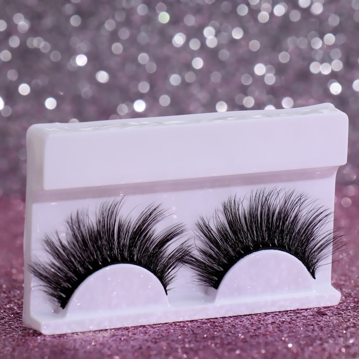 Ресницы накладные «Неотразимый взгляд», цвет чёрный
Ресницы накладные «Неотразимый взгляд», цвет чёрный