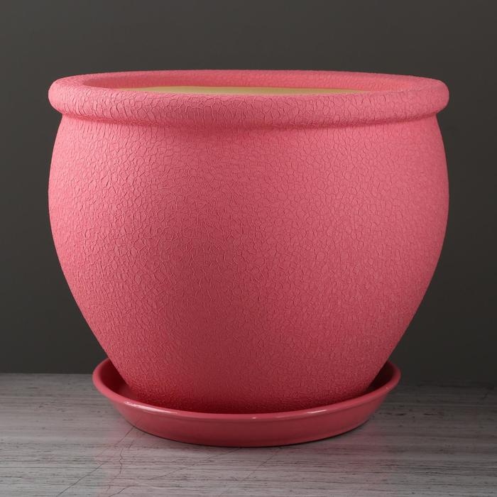 Горшок для цветов "Вьетнам", шёлк, розовая дымка, 10 л
Горшок для цветов "Вьетнам", шёлк, розовая дымка, 10 л
