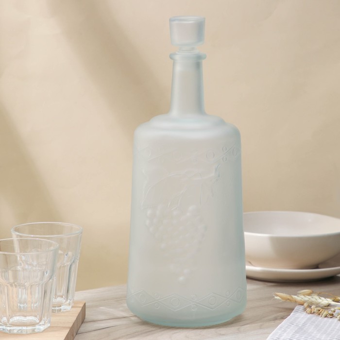 Бутылка стеклянная «Ностальгия», 3 л, цвет сатин
Бутылка стеклянная «Ностальгия», 3 л, цвет сатин