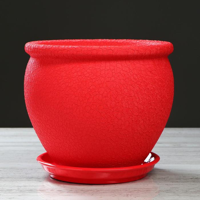 Горшок для цветов "Вьетнам" шёлк, красный, керамика, 5 л
Горшок для цветов "Вьетнам" шёлк, красный, керамика, 5 л