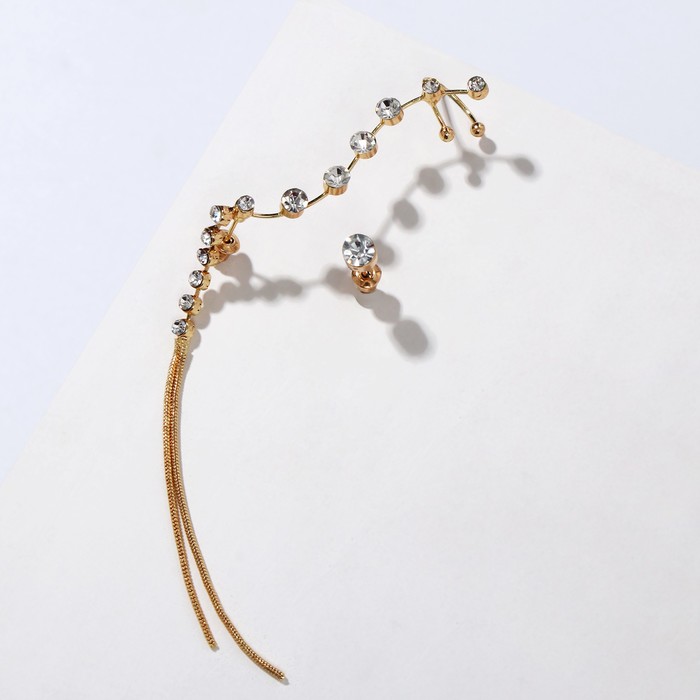 Набор серьги и каффа длинная ветвь, цвет белый в золоте
Набор серьги и каффа длинная ветвь, цвет белый в золоте