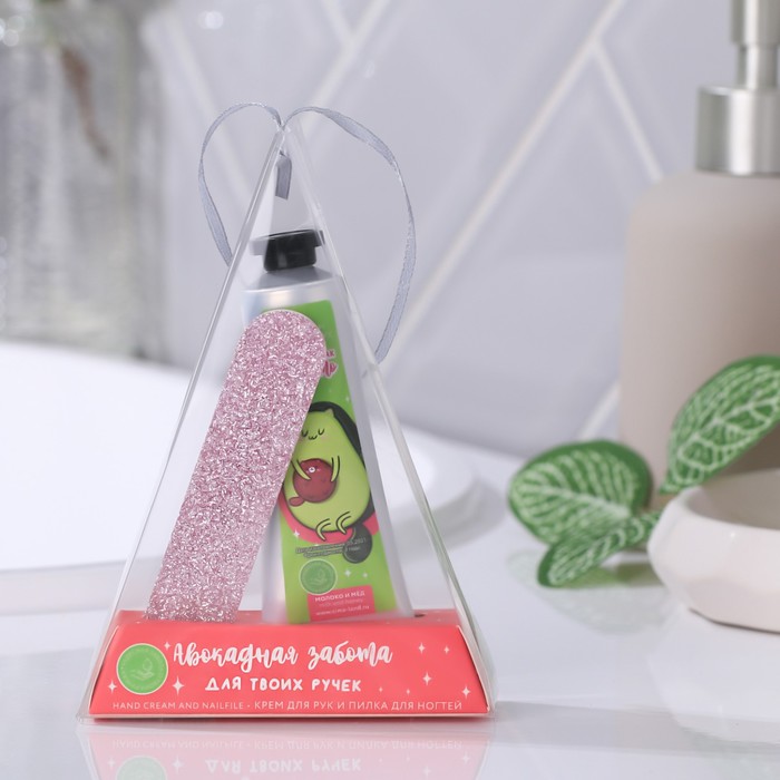 Набор «Авокадная забота» крем для рук 30 мл, пилка для ногтей
Набор «Авокадная забота» крем для рук 30 мл, пилка для ногтей