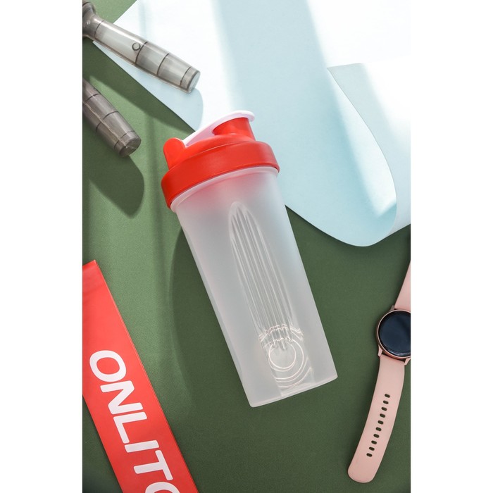 фото Шейкер «лайт», 600 мл, 22×9,5 см, цвет микс