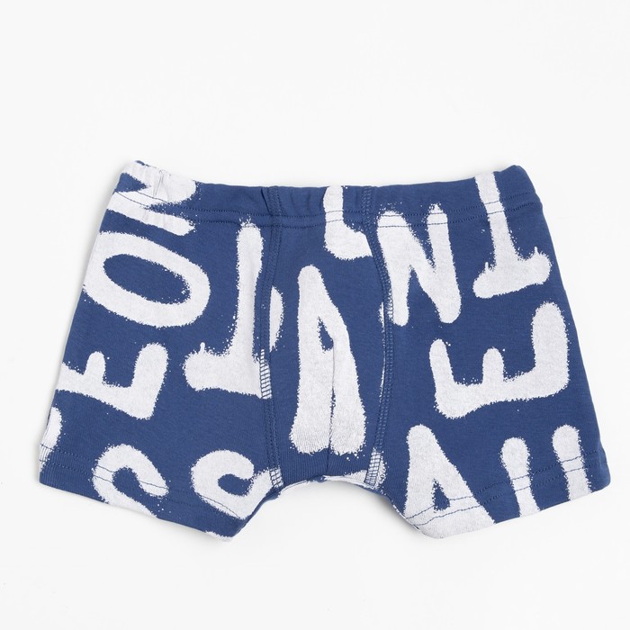 Трусы-боксеры для мальчика, цвет синий, рост 122 см
Трусы-боксеры для мальчика, цвет синий, рост 122 см