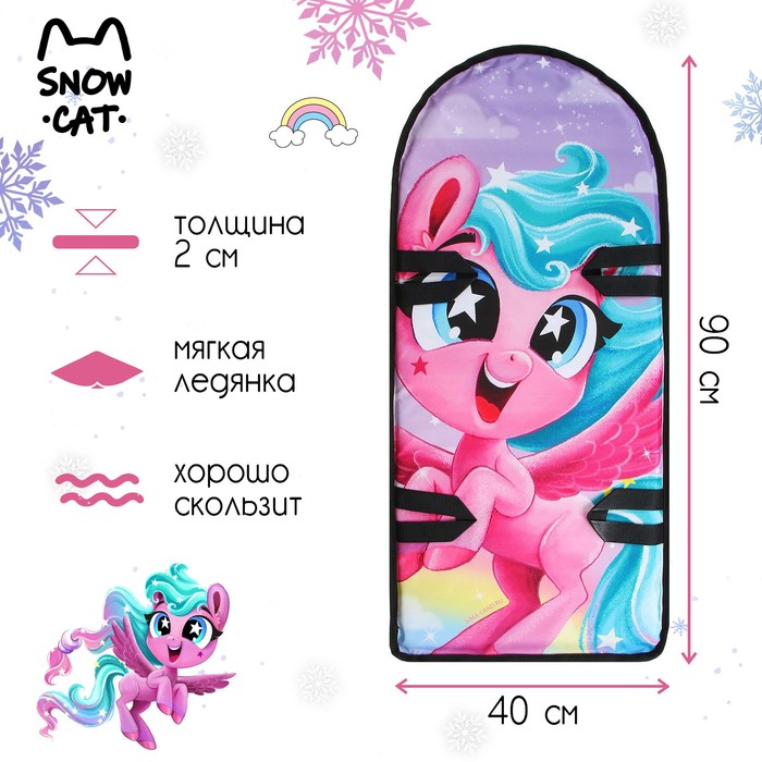 Ледянка, 90 х 40 см, толщина 2 см, цвета микс 
Ледянка, 90 х 40 см, толщина 2 см, цвета микс