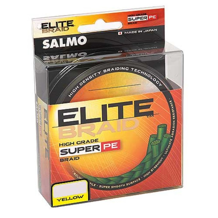 фото Леска плетёная salmo elite braid yellow 091/033