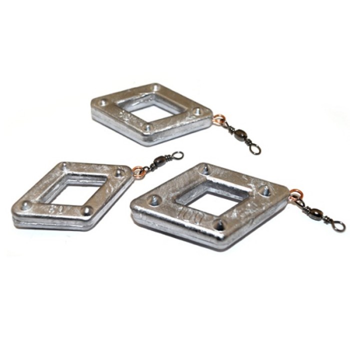 фото Грузило свинцовое ромб с вертл. 060.0г