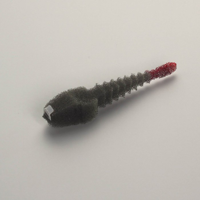 фото Рыбка поролоновая 3d ex stream black 07см под крючок-двойник № 8