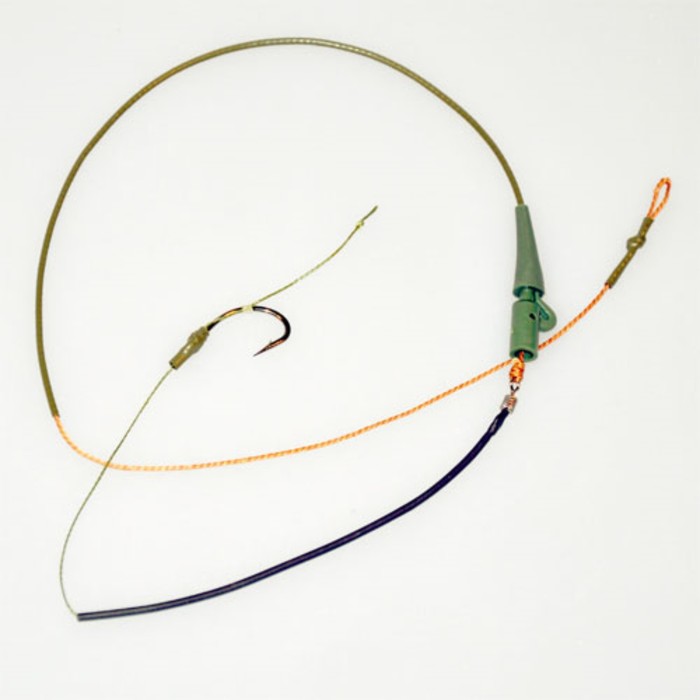 фото Монтаж карповый с клипсой крючок №4