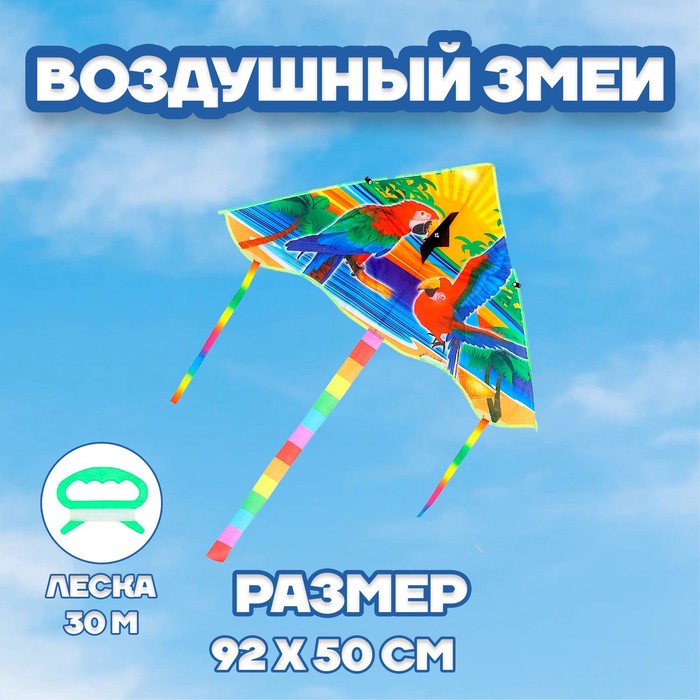 Воздушный змей «Попугай»
Воздушный змей «Попугай»