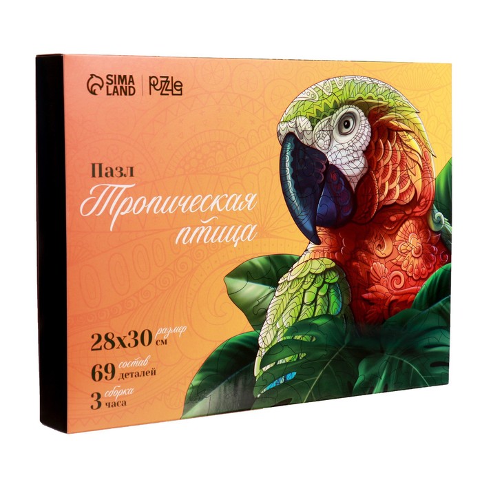 Пазл фигурный «Тропическая птица»
Пазл фигурный «Тропическая птица»