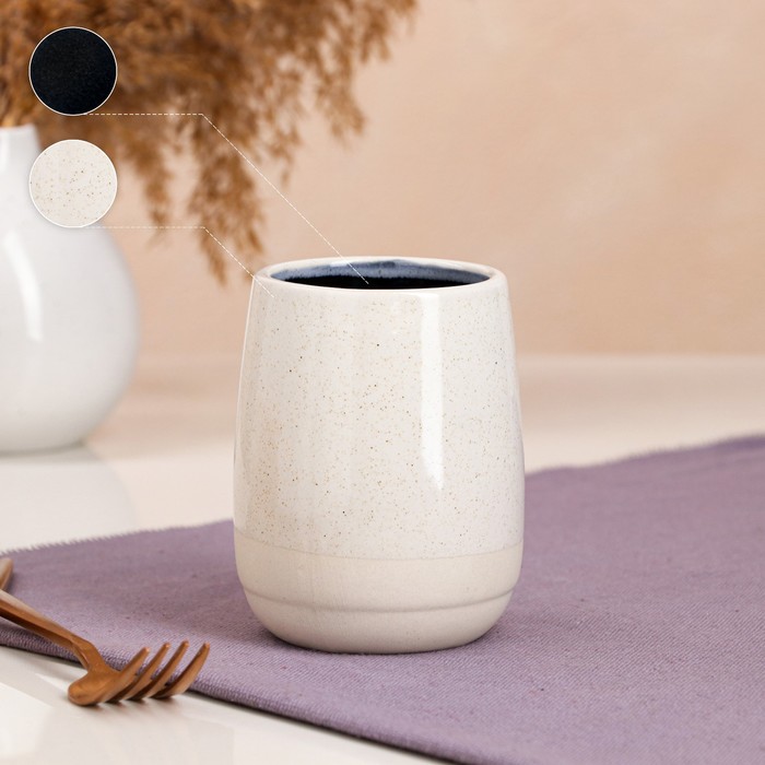 Стакан "Капучино Графит", керамика, 370 мл
Стакан "Капучино Графит", керамика, 370 мл