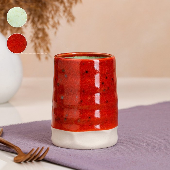 Стакан "Матча", фисташка red, керамика, 320 мл
Стакан "Матча", фисташка red, керамика, 320 мл