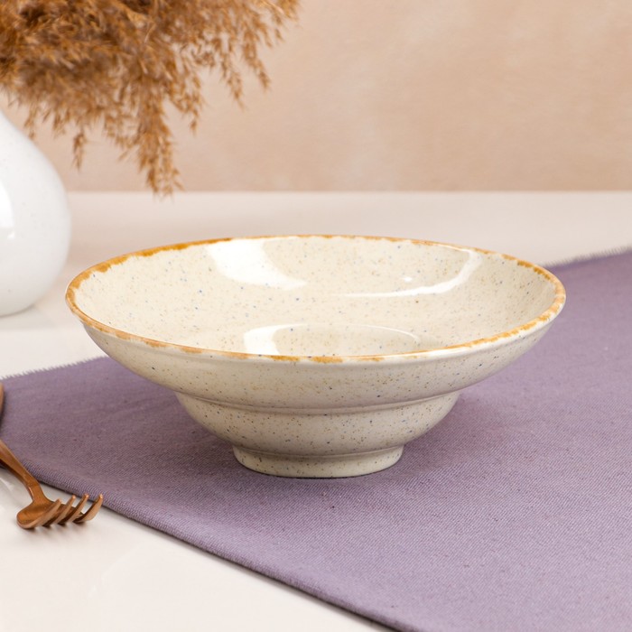 Тарелка для пасты глубокая "Карамель", 500 мл
Тарелка для пасты глубокая "Карамель", 500 мл