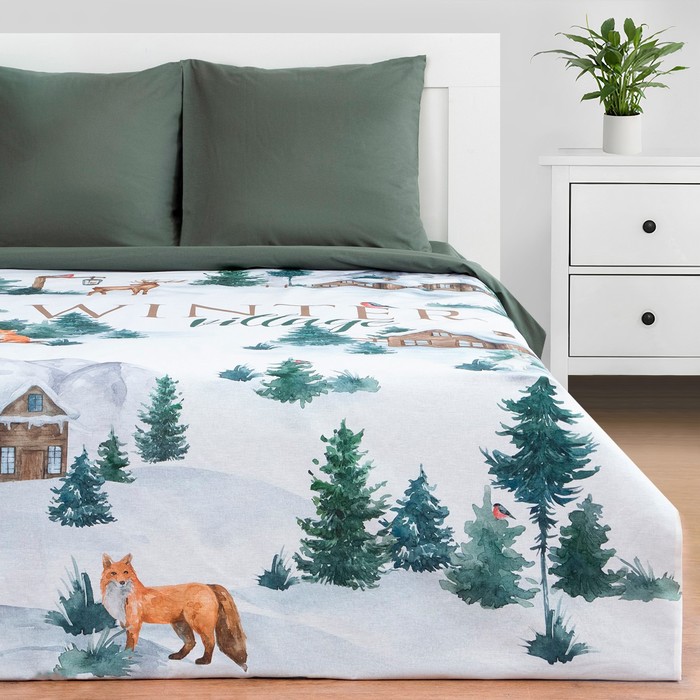 Постельное бельё "Этель" Евро Winter village 200*217 см, 220*240 см, 70*70 см - 2 шт, бязь 125гр/м2
Постельное бельё "Этель" Евро Winter village 200*217 см, 220*240 см, 70*70 см - 2 шт, бязь 125гр/м2