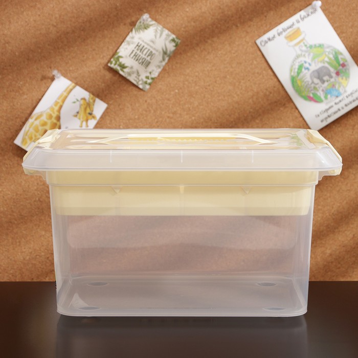 Контейнер для хранения с вкладышем SMARTBOX, 6 л, цвет МИКС
Контейнер для хранения с вкладышем SMARTBOX, 6 л, цвет МИКС