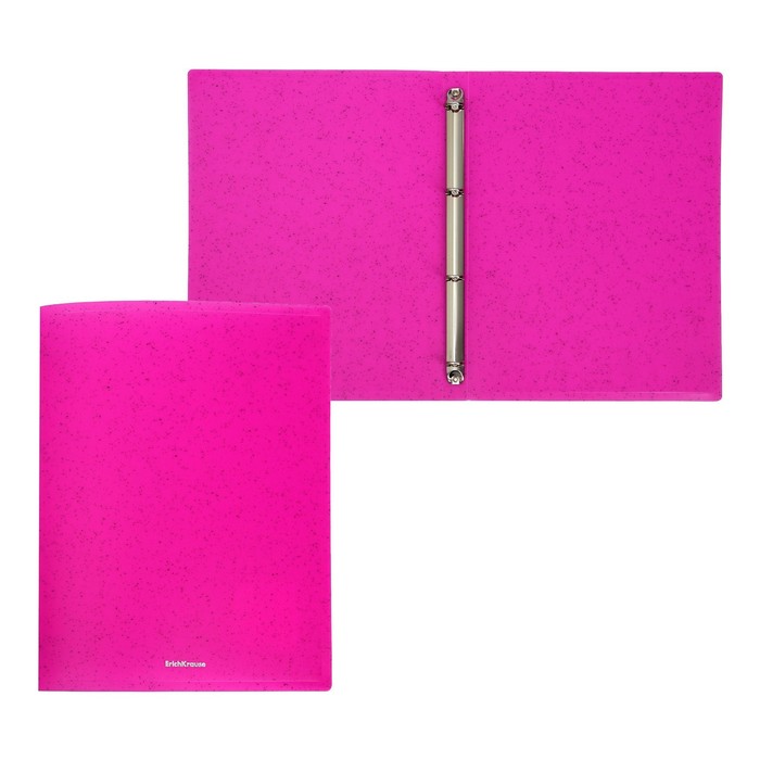 Папка на 4 кольцах А4, ErichKrause Matt Grains, 24 мм, 600 мкм, маджента
Папка на 4 кольцах А4, ErichKrause Matt Grains, 24 мм, 600 мкм, маджента