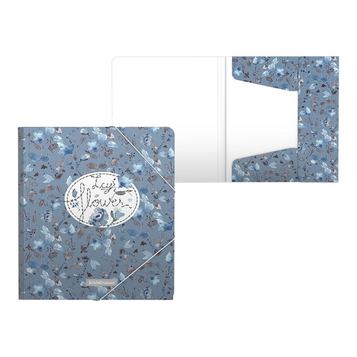 Папка на резинке для тетрадей А5+, 550 мкм, ErichKrause Frozen Beauty, до 300 листов, с рисунком 
Папка на резинке для тетрадей А5+, 550 мкм, ErichKrause Frozen Beauty, до 300 листов, с рисунком