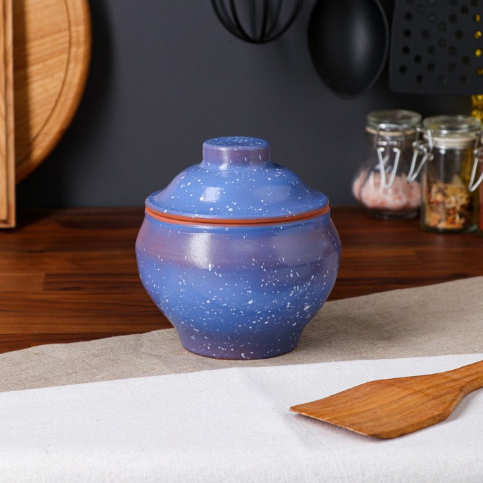 Горшок духовой "Семейный", синий, красная глина, 0.6 л
Горшок духовой "Семейный", синий, красная глина, 0.6 л