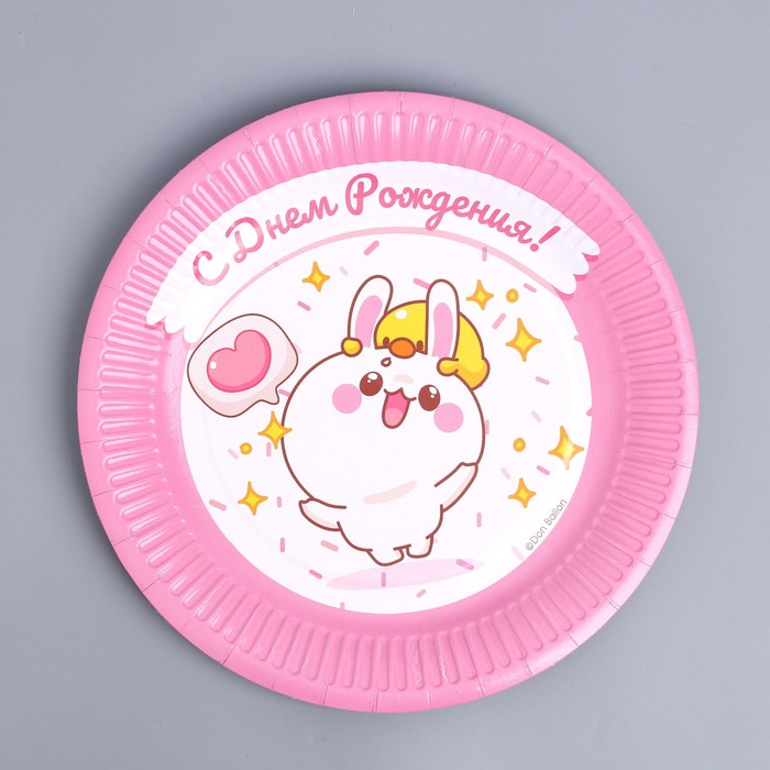 Тарелка бумажная «Кавайные зверушки», 23 см, 6 шт.
Тарелка бумажная «Кавайные зверушки», 23 см, 6 шт.