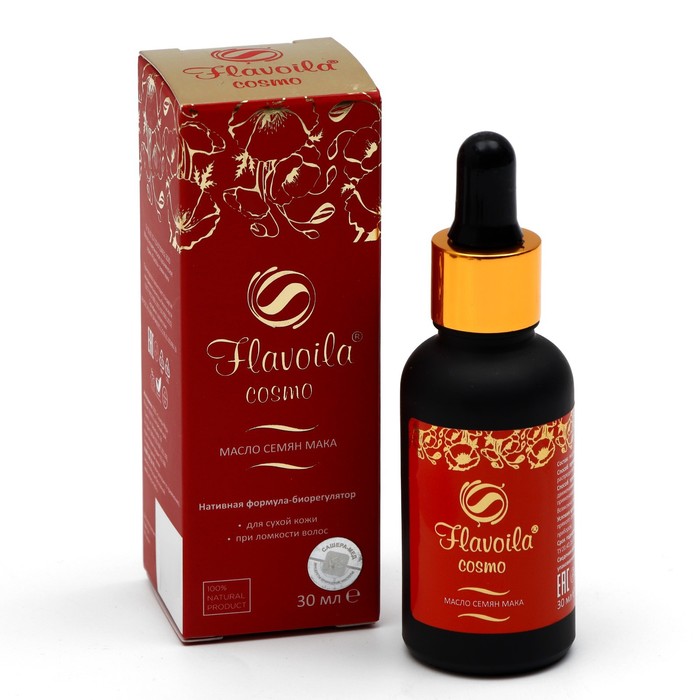 Масло семян мака косметическое Flavoila Cosmo, 30 мл
Масло семян мака косметическое Flavoila Cosmo, 30 мл