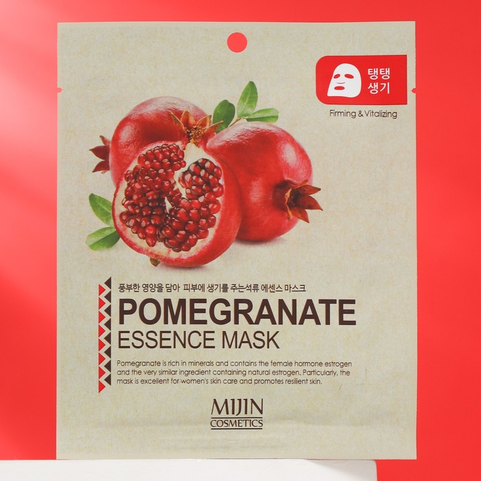 Тканевая маска с экстрактом граната
Тканевая маска с экстрактом граната