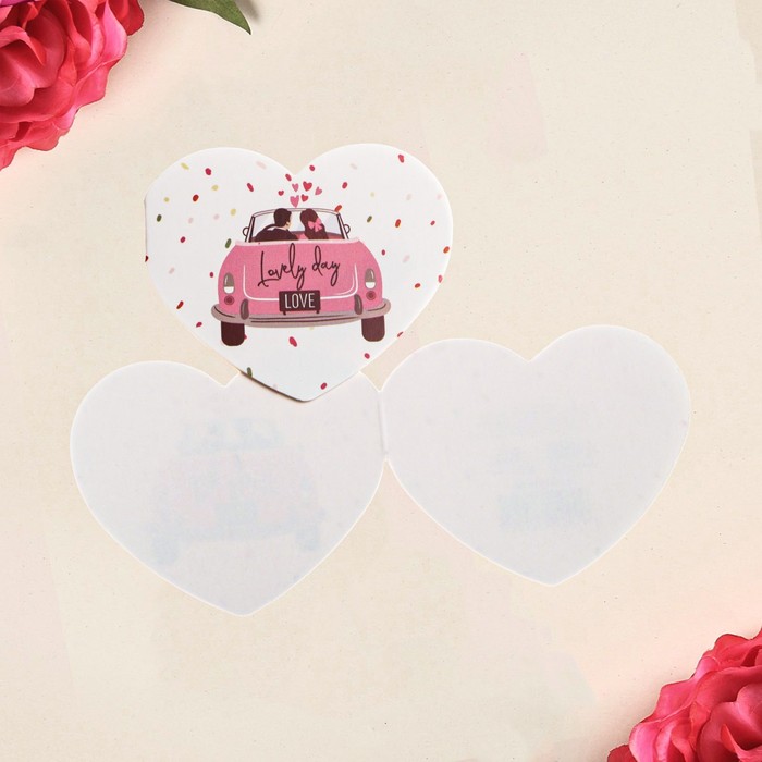 Открытка-мини двойная «Любовная история», 7 х 6 см
Открытка-мини двойная «Любовная история», 7 х 6 см