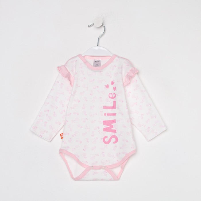 Боди «Улиточка» для девочки, цвет молочный, рост 80 см
Боди «Улиточка» для девочки, цвет молочный, рост 80 см