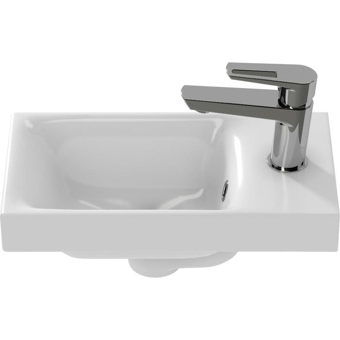 фото Раковина встраиваемая cersanit moduo 40, с 1 отверстием под смеситель, белый