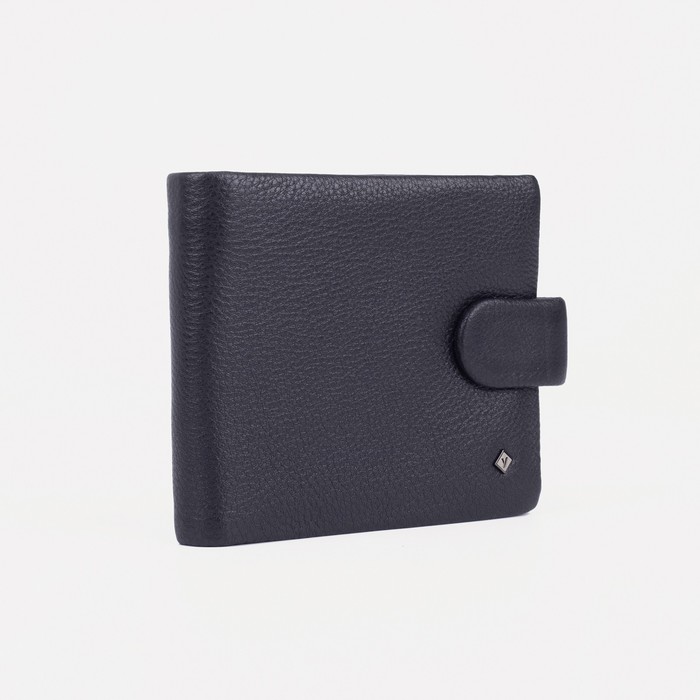 Портмоне на кнопке, для купюр, для карт, для монет, цвет чёрный
Портмоне на кнопке, для купюр, для карт, для монет, цвет чёрный