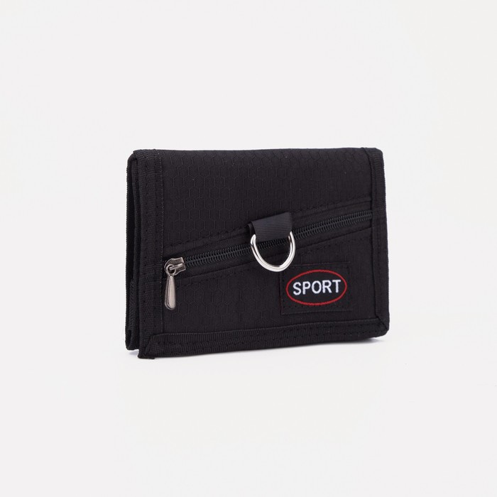 Кошелек Sport, 12,5*1,5*8 см, отд д/купюр, д/карт, д/монет, на липучке, черный
Кошелек Sport, 12,5*1,5*8 см, отд д/купюр, д/карт, д/монет, на липучке, черный