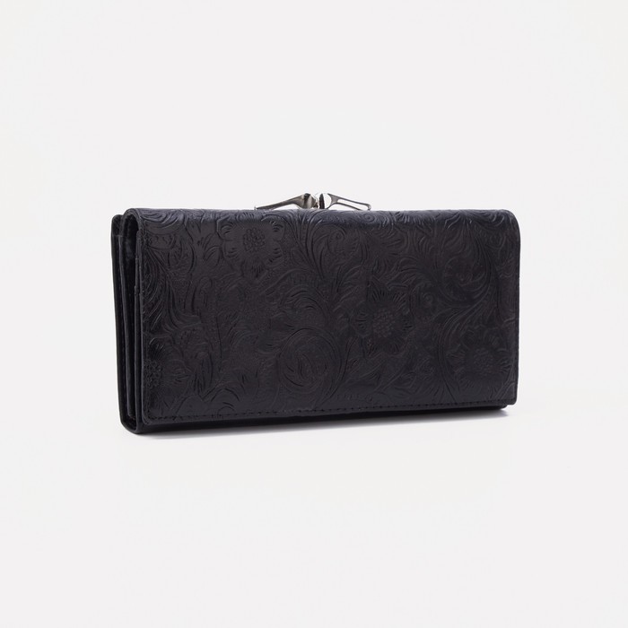 Кошелёк на магнитах, цвет чёрный
Кошелёк на магнитах, цвет чёрный