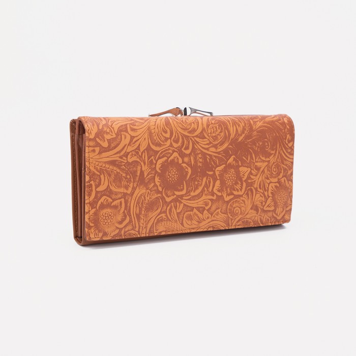 Кошелёк на магнитах, цвет коричневый
Кошелёк на магнитах, цвет коричневый